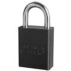 American Lock 1105 Aluminium Padlock Black