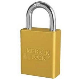 American Lock 1105 Aluminium Padlock Yellow