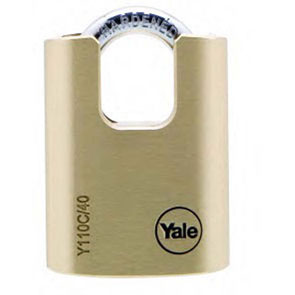 Yale Brass Padlock 40mm CS