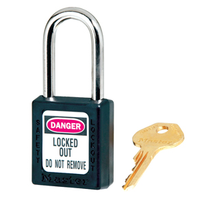 Master Lock Safety Padlock 410 Black KA