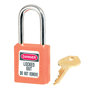 Master Lock Safety Padlock 410 Orange