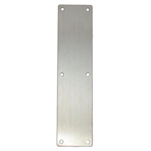 Union Push Plate 380mm Blank AS