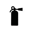Union Engraved Plate Fire Extinguisher SS