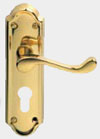 DORMA Lever Handle CB17 Euro Brass