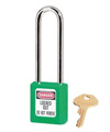 Master Lock 410 Lockout Padlock Green LS KA
