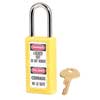 Master Lock 411 Lockout Padlock Tall Yellow