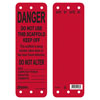 Master Lock S4700 Scaffold Tag Red